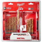 Набор оснастки Milwaukee 48894760 (19 предметов)