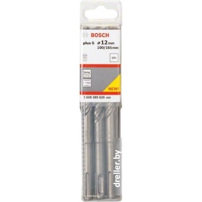 12х100х160 мм бур (сверло) SDS-plus 5 BOSCH 12х100х160 мм бур (сверло) SDS-plus 5 BOSCH