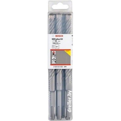 16х150х210 мм бур (сверло) SDS-plus 5X BOSCH 16х150х210 мм бур (сверло) SDS-plus 5X BOSCH