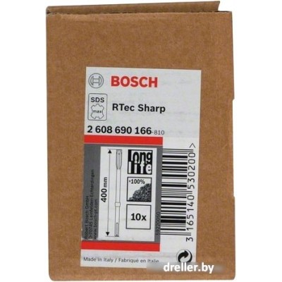 Плоское зубило SDS-max 400х25мм BOSCH самозатачивающееся Плоское зубило SDS-max 400х25мм BOSCH самозатачивающееся