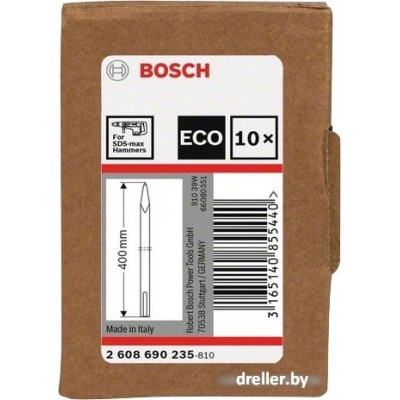 Пиковое зубило SDS-max 400мм BOSCH ECO Пиковое зубило SDS-max 400мм BOSCH ECO