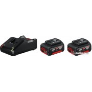 Аккумулятор с зарядным устройством Bosch GBA 18V+GAL 18V-40 Professional 1600A019S0 (18В/4 Ah + 14.4-18В)