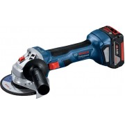 Угловая шлифмашина Bosch GWS 180-LI Professional 06019H9025 (с 1-им АКБ, кейс)