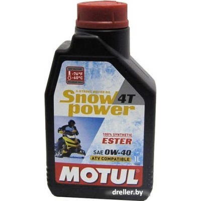 Motul SnowPower 4T 0W-40 1л Motul SnowPower 4T 0W-40 1л