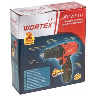 Wortex LX BD 1213-1 Li 1329350 (с 1-им АКБ) Wortex LX BD 1213-1 Li 1329350 (с 1-им АКБ)
