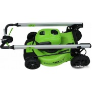 Газонокосилка Greenworks GD40LM48SPK4 2517407UB (с 1-им АКБ 4 Ач)