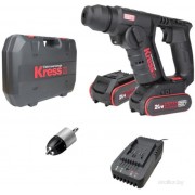 Перфоратор Kress KU380 (с 2-мя АКБ, кейс)