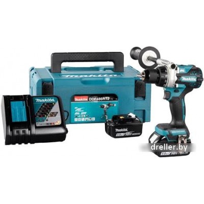 Makita DDF486RTJ (с 2-мя АКБ, кейс) Makita DDF486RTJ (с 2-мя АКБ, кейс)