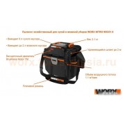 Пылесос Worx WX031.9 (без АКБ и ЗУ)