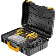 Дрель-шуруповерт Denzel CDH-BL-20 (с 2-мя АКБ, кейс)