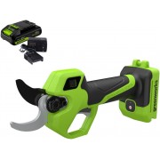 Секатор Greenworks PR24320 PR24320UA (с 1-м АКБ)
