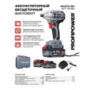 Profipower MKDTD-18V (с 2-мя АКБ, кейс)