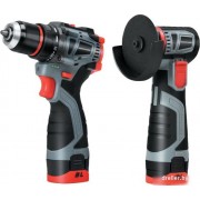 Profipower ProfiSet-2B16 E0229 (шуруповерт, болгарка, 2 АКБ, кейс)