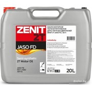 Моторное масло Zenit 2T Jaso FD 20л